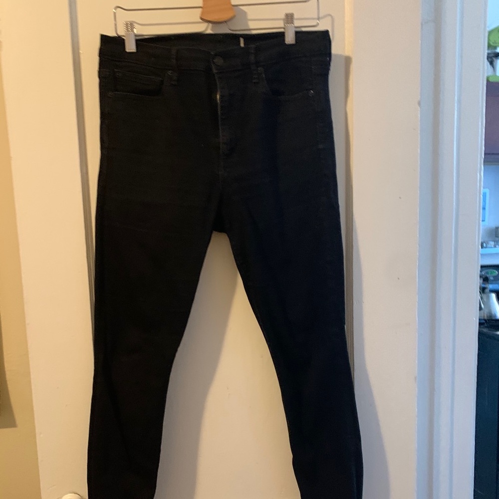 GAP black jeans size 10 skinny